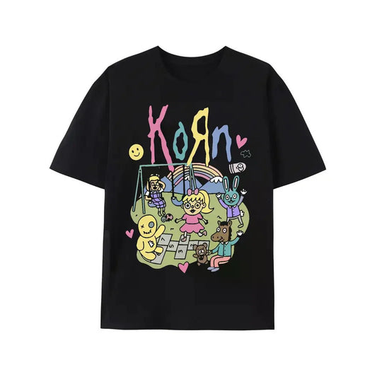 KORN Nu Metal Streetwear Tee